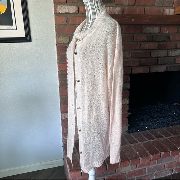 WILDFOX White Label Patriotic Heart Cardigan Sz S - Picture 5 of 8